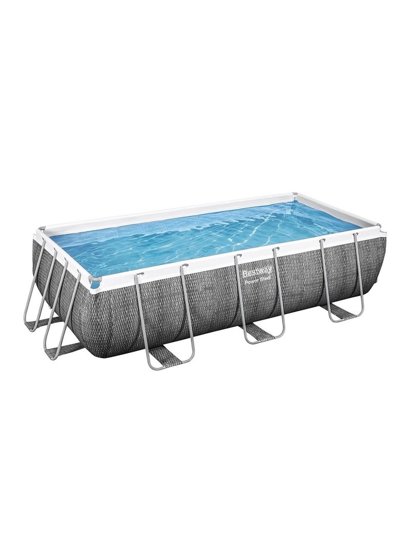 Bestway - Power Steel Frame Pool Set with Filter Pump 404x201x100 cm - 56721 - Image 1