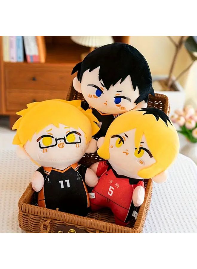 Anime Volleyball Character Plush Doll Number 11 Soft Fabric Collectible Gift - Image 3