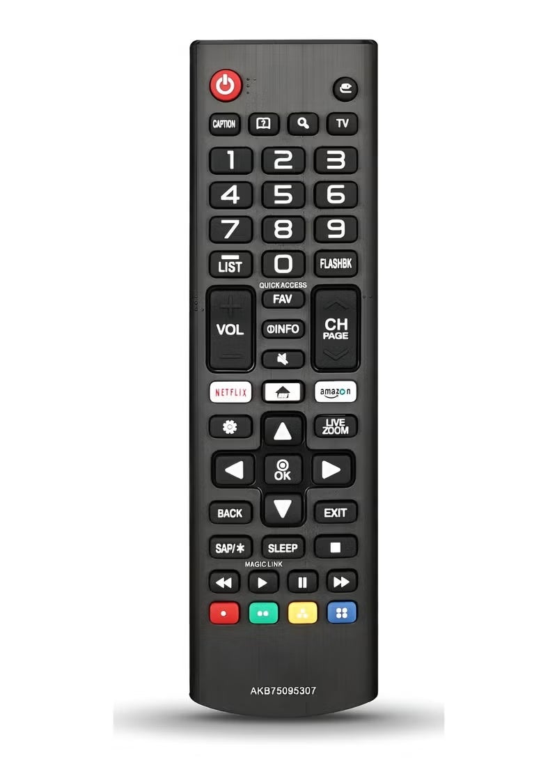 Universal Remote Control Compatible with LG TVs – Replacement Controller for LCD, LED, Smart TV Models 55LJ5500, 32LJ550B, 43UJ6300, 43LG5500, 55UJ6050 & More - Image 1