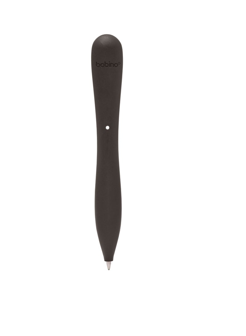 bobino Bobino Slim Pen Charcoal, Diary Writing, Journal Keeping, Notebook Pen, Minimalist Writing Pen  - Image 1