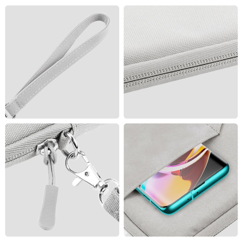 Tablet Pouch 7.9Inch-8.4Inch 3-Layer Protection Premium Nylon 600D Pouch - Water Resistant Portable Tablet Pouch for Business School Travel - Image 4