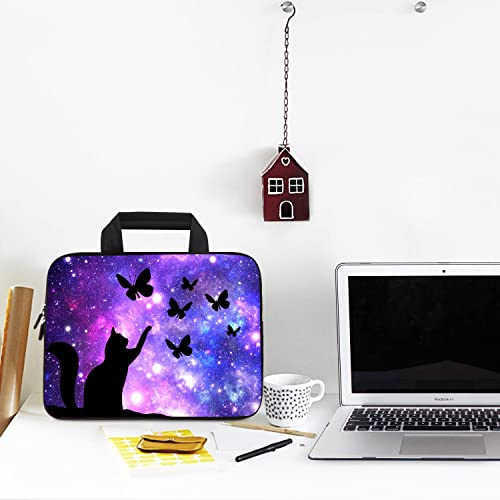 ARIYIDA 11" 11.6" 12" 12.1" 12.5 inch Laptop Carrying Bag Chromebook Case Notebook Ultrabook Bag Tablet Cover Neoprene Sleeve Fit Apple MacBook Air Samsung Google Acer HP DELL Lenovo Asus (RYD12-14) - Image 3