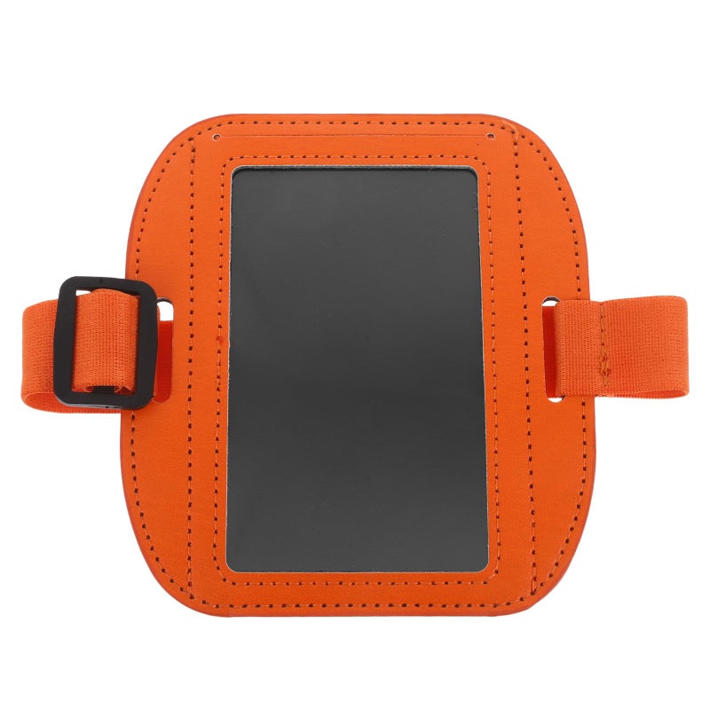 Horizontal Arm Badge Holder With Orange Protective Cover For Nurses Work Security - Image 2