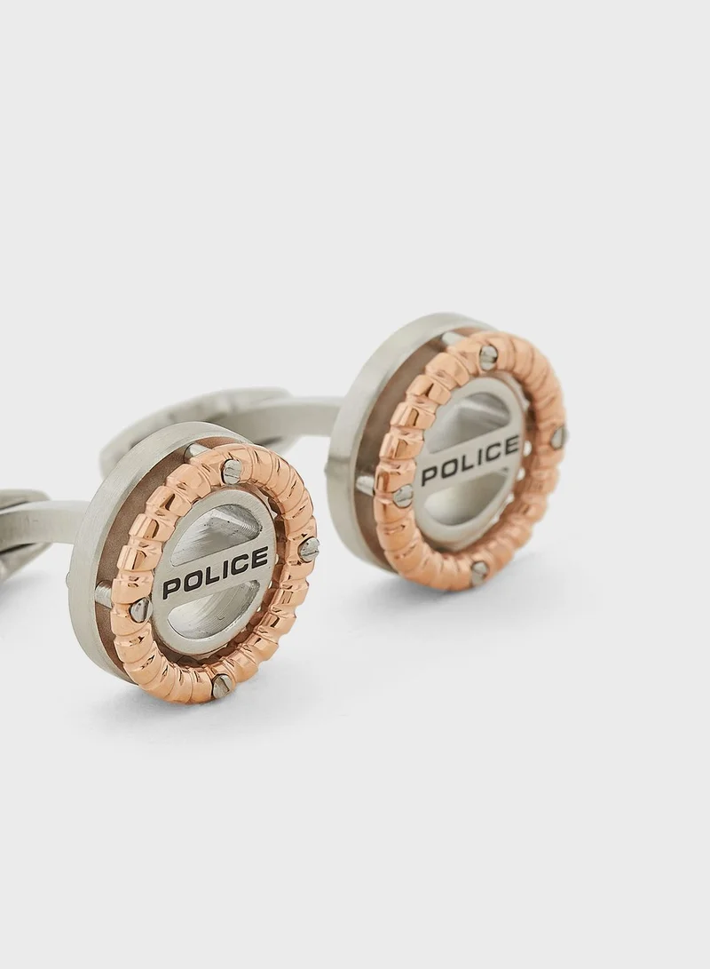 POLICE  BOLT CABLE CUFFLINKS for Men | Best Price UAE