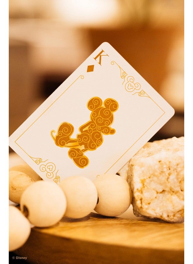 Bicycle Disney Mickey Mouse Inspired Black and Gold Playing Cards - Image 4