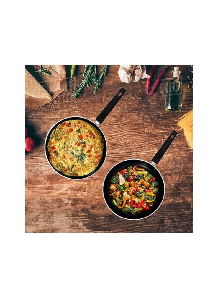 BUTTERFLY Butterfly Wave LX Kitchen Combo Non Stick Cookware 2 Pcs Set | Fry Pan 250 MM, Tawa 250 MM | Non IB | Scratch Resistant | PFOA Free | Kitchen Cookware Set for Family | 1 Year Warranty, Blue  - Image 3