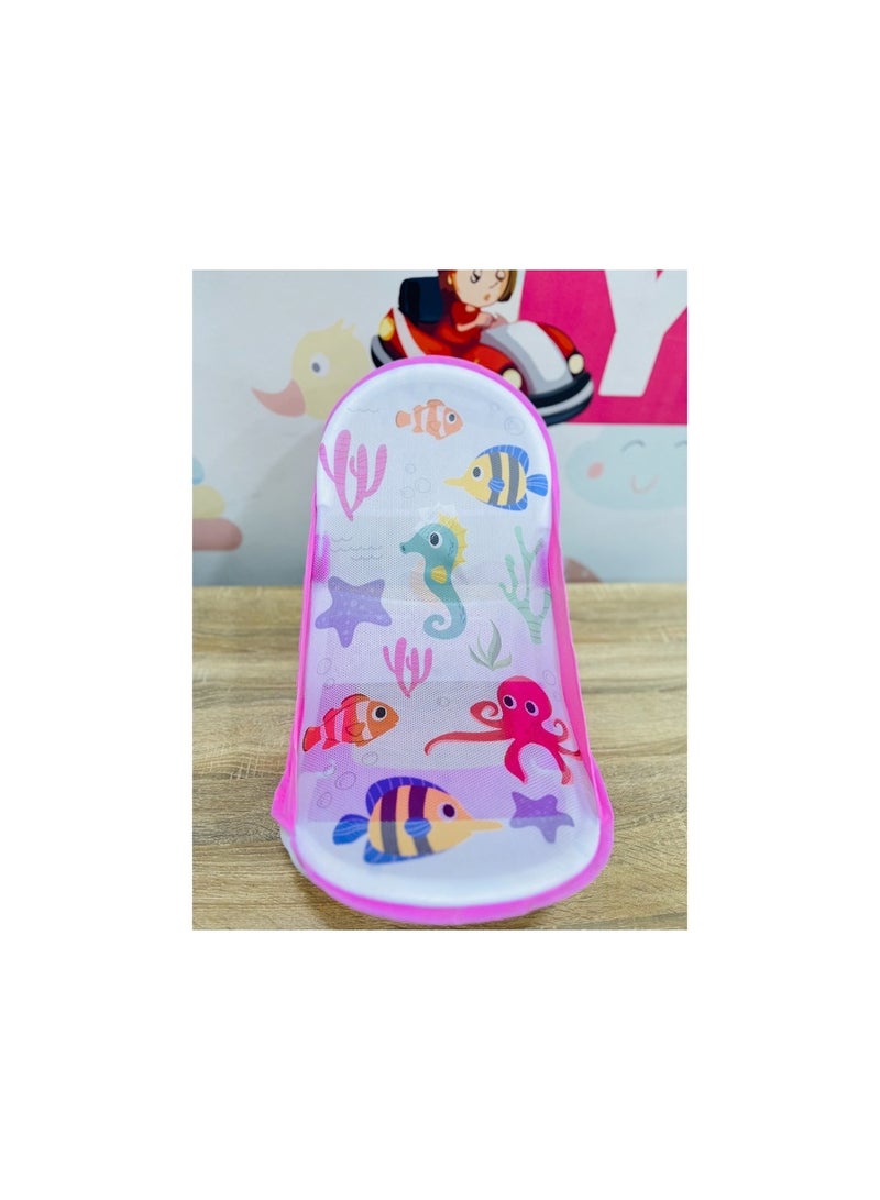 Tiibaby Attractive Printed Baby Bath Chair - 3 Levels & Foldable - Image 3