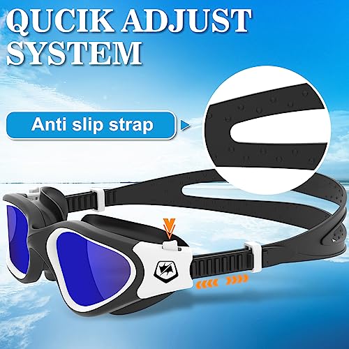 WIN.MAX Polarized Swimming Goggles Swim Pool Goggles Anti Fog Anti UV No Leakage Clear Vision for Men Women Adults Teenagers - Image 5