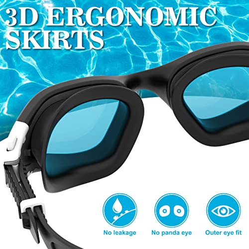WIN.MAX Polarized Swimming Goggles Swim Pool Goggles Anti Fog Anti UV No Leakage Clear Vision for Men Women Adults Teenagers - Image 4