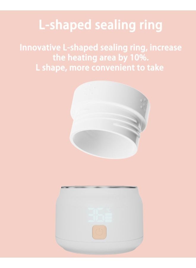 TEN-M JOURNEY - Portable Smart Baby Bottle Warmer Dual Function for Defrosting Warm Milk Heater & Thaw for Formula Breastmilk Keep Warm with 4 Smart Temperature Adjustments BPA Free - Image 1