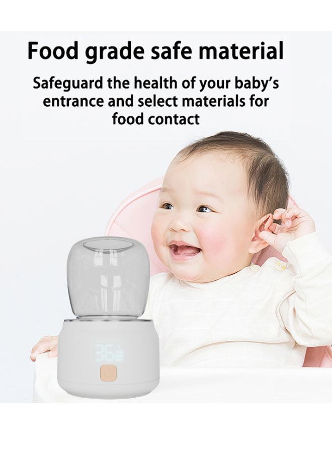 TEN-M JOURNEY - Portable Smart Baby Bottle Warmer Dual Function for Defrosting Warm Milk Heater & Thaw for Formula Breastmilk Keep Warm with 4 Smart Temperature Adjustments BPA Free - Image 1