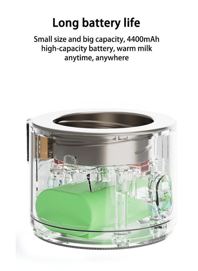 TEN-M JOURNEY - Portable Smart Baby Bottle Warmer Dual Function for Defrosting Warm Milk Heater & Thaw for Formula Breastmilk Keep Warm with 4 Smart Temperature Adjustments BPA Free - Image 1
