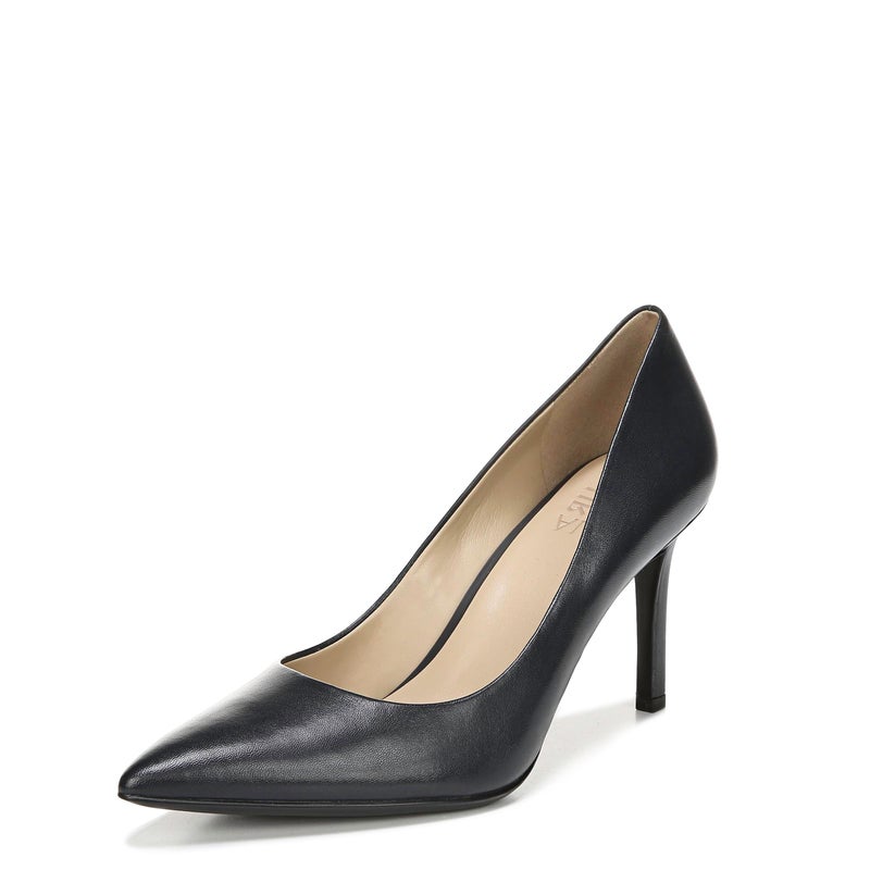 Naturalizer Womens Anna Pump Inky Navy Leather 8 W