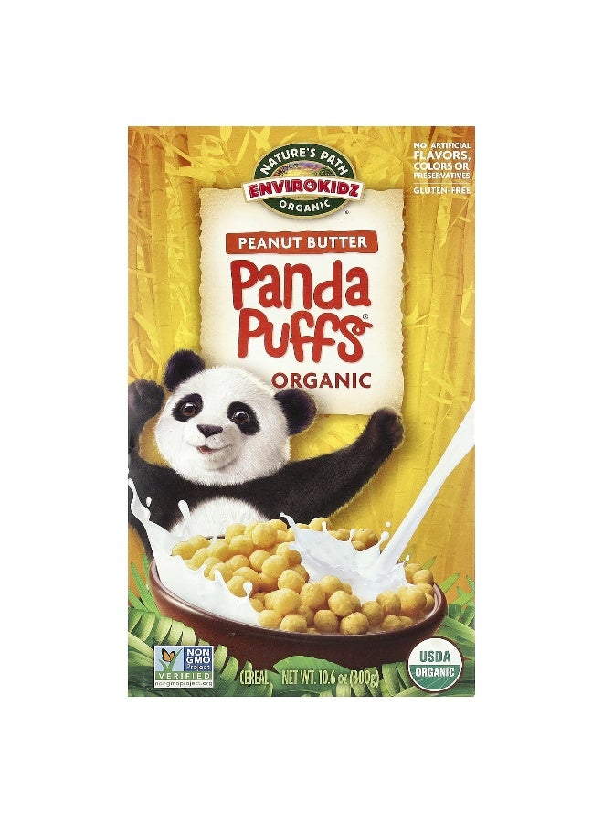 Nature's path Nature's Path, EnviroKidz, Organic Peanut Butter Panda Puffs® Cereal, 10.6 oz (300 g) - Image 1