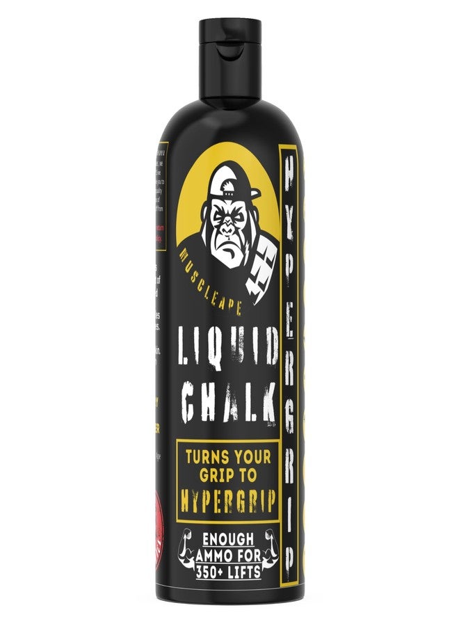 Muscleape Liquid Chalk 200Ml. Turn Your Grip Into Titanium Strength Hypergrip| Sufficient for 350+ Lifts| Best for Weightlifting, Powerlifting, Gymnastiics, Calisthenics,Crossfit and Other Sports. - Image 1