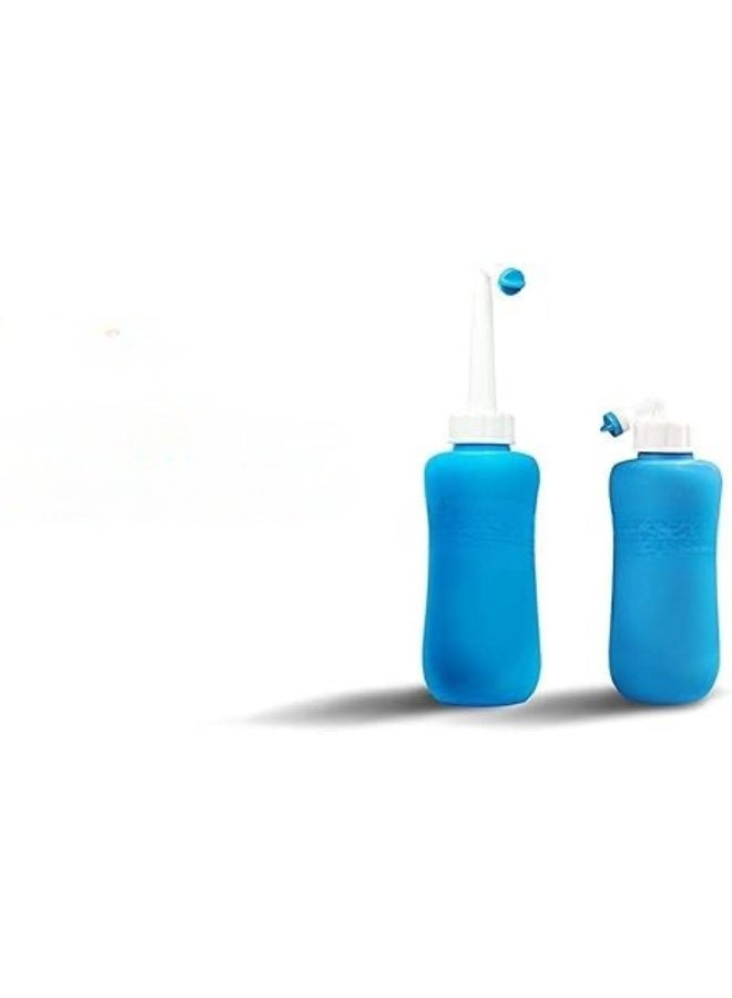 Portable Shattaf with Extendable Curved Nozzle Smart Storage and Comfortable Spraying Waterproof Travel Bag Set of 2 - Image 4