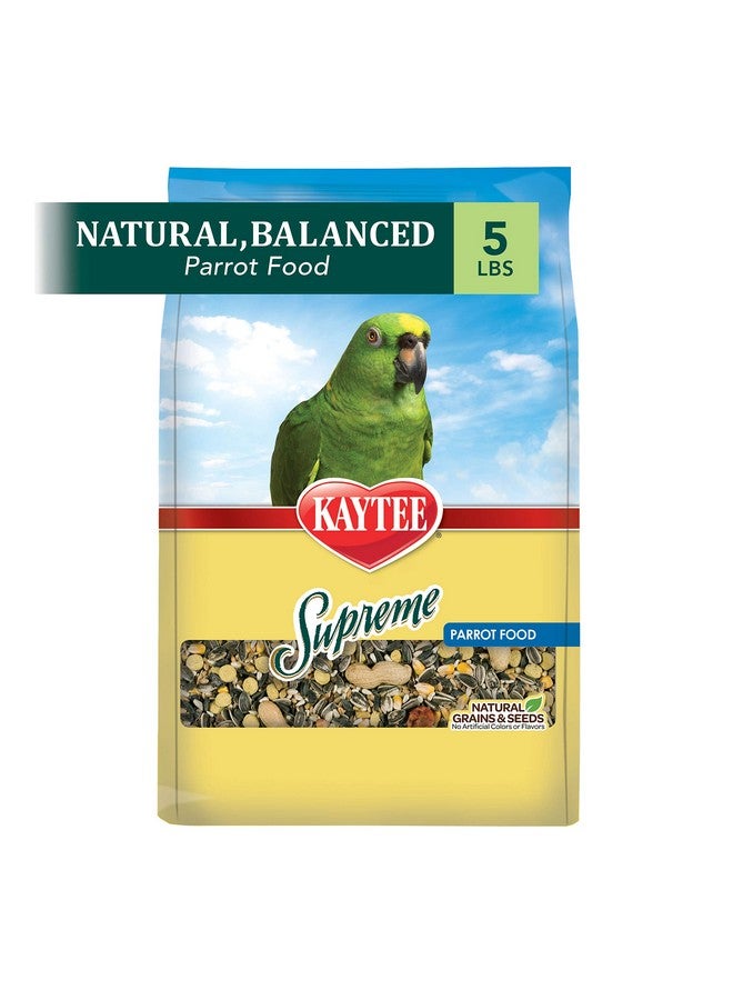Kaytee Supreme Pet Parrot Bird Food, 5 Pound - Image 2
