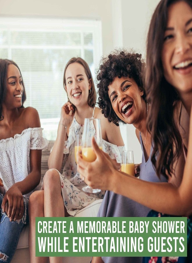 Hadley Designs Baby Shower Games for 25 Guests - Jungle Safari Baby Shower Trivia Game, Nursery Rhyme Quiz & Who is My Mama, Animal Matching Game, Babyshower Games Boy Girl Gender Neutral, Made in USA - Image 2