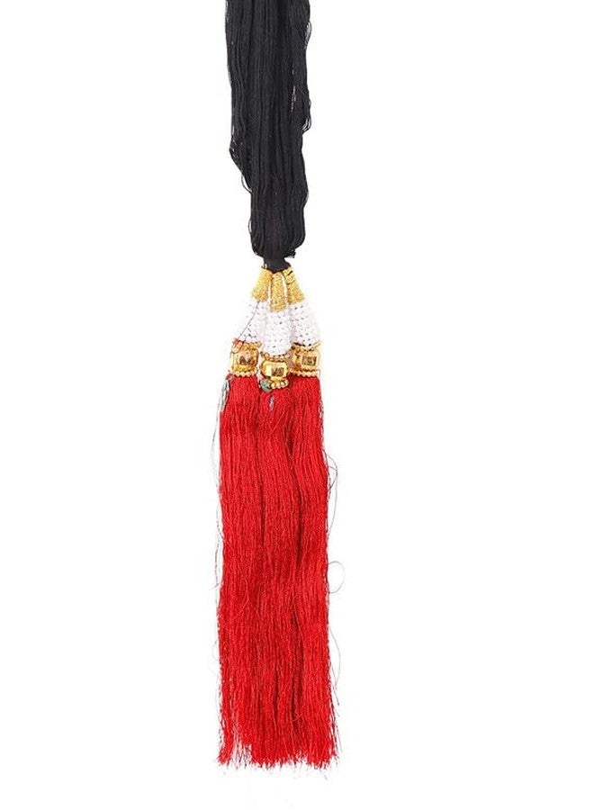 CHRONEX Pack of 1, Punjabi Paranda Parandi Choti Braid/Tassles Hair Accessories - Image 3