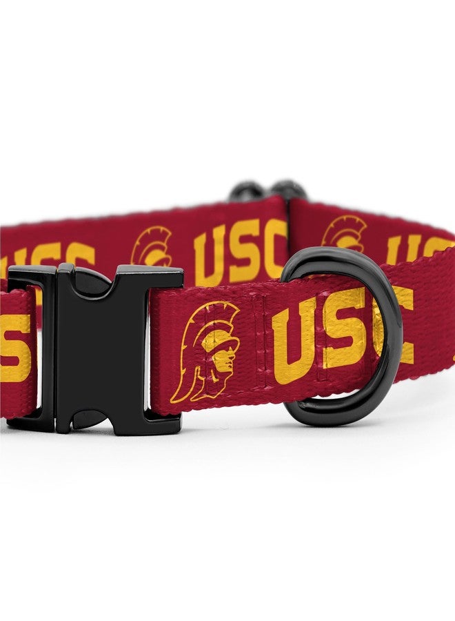 ShopInstaPets USC Trojans Collars and Leashes | Officially Licensed | Adjustable-Fits All Pets! (Small Collar) - Image 4