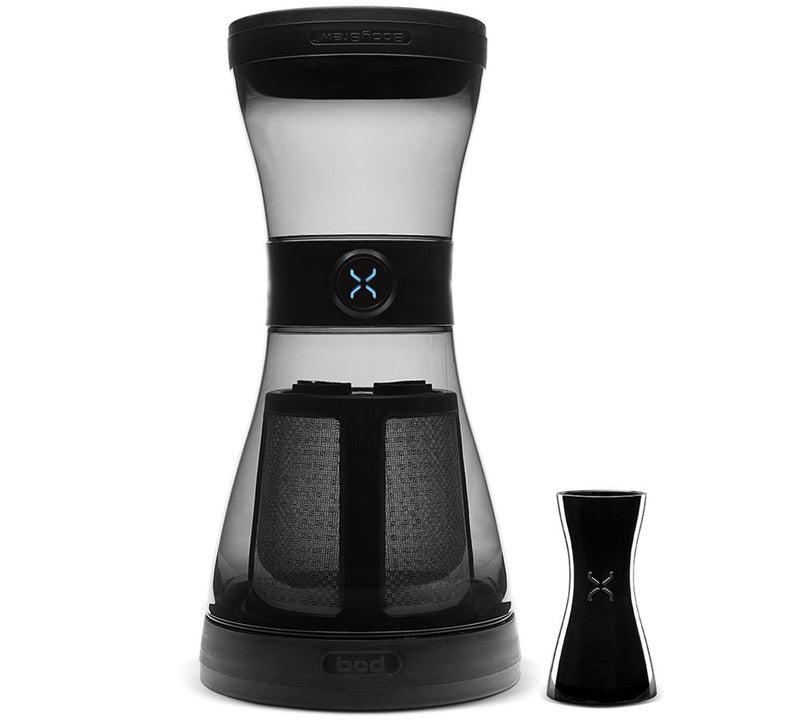 BodyBrew BOD Cold Brew Coffee System by BodyBrew  24oz Shatterproof  Spillproof Design  BPA Free  Stainless Steel Filter  Dishwasher Safe  Shadow 