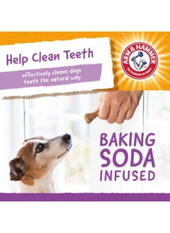 آرم آند هامر مكافآت الأسنان للكلاب من Arm & Hammer For Pets Nubbies | مكافآت الأسنان لمحاربة رائحة الفم الكريهة والبلاك والجير دون الحاجة إلى تنظيف الأسنان بالفرشاة | مكافآت الكلاب بنكهة الدجاج المعززة بصودا الخبز، 20 قطعة (قد تختلف العبوة)  - Image 4