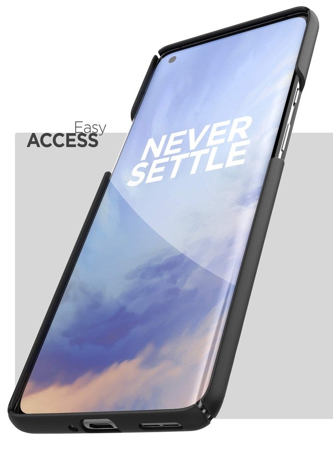 إنكاسد جراب حزام لهاتف OnePlus 8 Pro من ENCASD مع مسند (رفيع) غطاء فائق النحافة مع مشبك تثبيت - أسود - Image 5