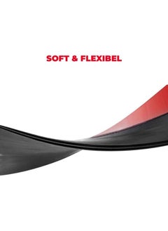 Eoptify Black Door Draft Stopper: 1 Meter x 2" W Door Seal Strip for Exterior and Interior Doors. Acts as a noise-proof under-door gap filler, keeping out drafts effectively  - Image 5