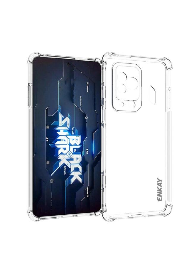 ENKAY Case For Xiaomi Black Shark 5 Pro Clear TPU Shockproof Phone Case - Image 1