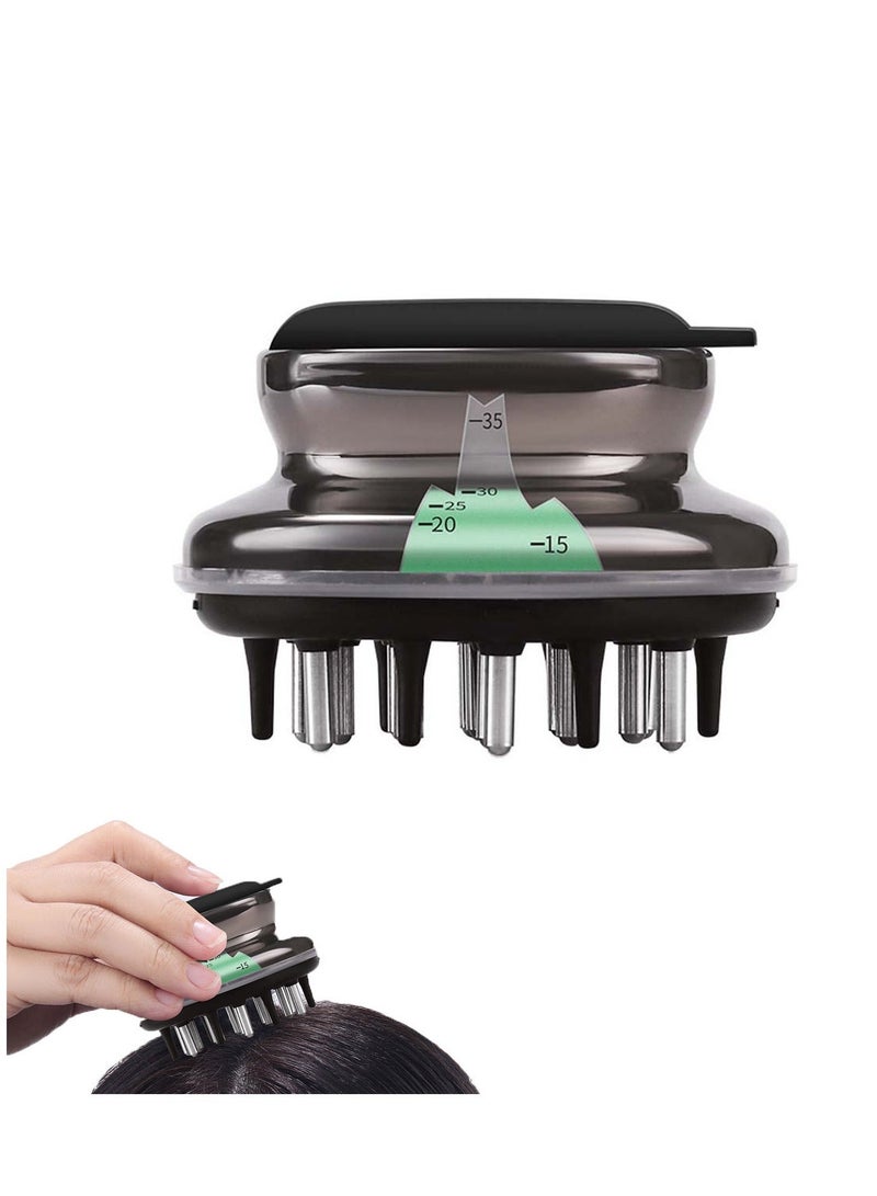 Y&D Scalp Massager Hair Growth, Brush with Oil Applicator Root Comb Bottle and Exfoliating Easy to Use Dispenser for Care Oils Nutrients - Image 1