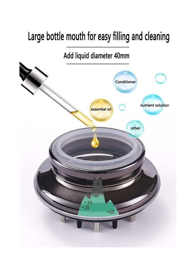 Y&D Scalp Massager Hair Growth, Brush with Oil Applicator Root Comb Bottle and Exfoliating Easy to Use Dispenser for Care Oils Nutrients - Image 4