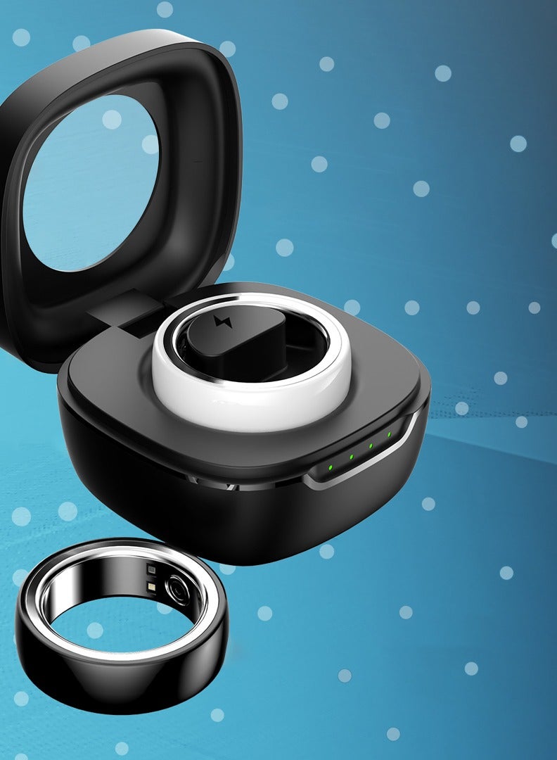 an intelligent health tracking device with innovative ring design to constantly record and and analyze body signals, monitor sleep Quality, Change Heart Rate, Temperature And Oxygen In The Blood - Image 2