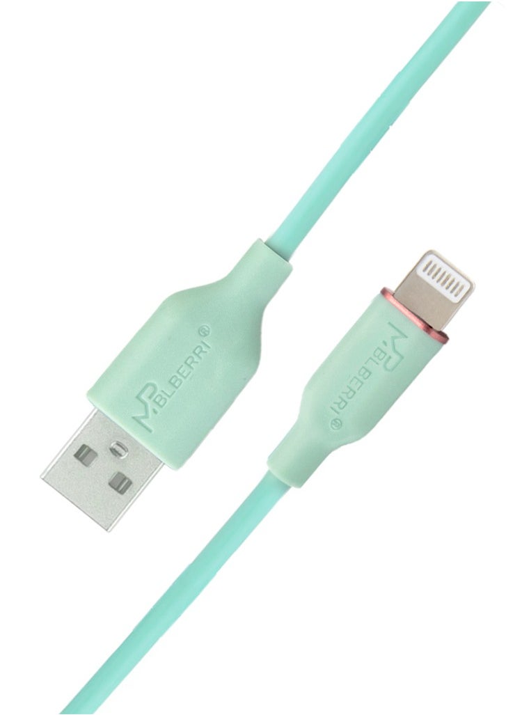 mpBLBERRI Lightning USB Data Cable 2 Meter | mpBLBERRI BLB-U315  - Image 2