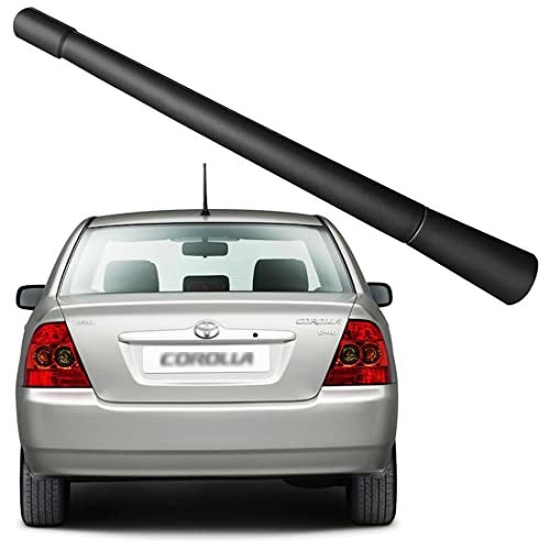 RooFox 7 Inch Antenna for Toyota Corolla (2003-2008), Toyota Corolla Antenna, Flexible Rubber Antenna Mast Replacement - Image 1