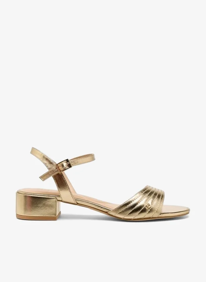 سيليست Women Quilted Block Heel Sandals