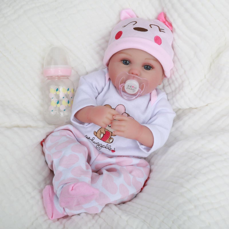 CHAREX Reborn Baby Dolls Girl  16 Inches Realistic Soft Vinyl Newborn Baby Doll that Look Real Best Toy for Kids Ages 3 - Image 2