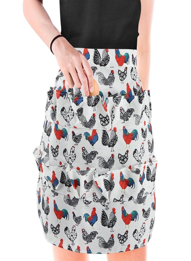 Saycker Egg Apron,Egg Collecting Apron Polyester,12 Pockets Egg Apron for Fresh Eggs,Egg Gathering Apron for Chicken Duck Goose Eggs - Image 1