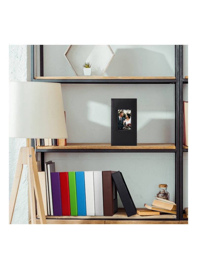 كابتن تيك ألبوم صور 300 4x6in جيب صور جلد تغطية سوبر قدرة الأسرة عرس الذكرى ألبوم صور الطفل يمكن أن تستوعب أفقيا ورأسيا براون - Image 4