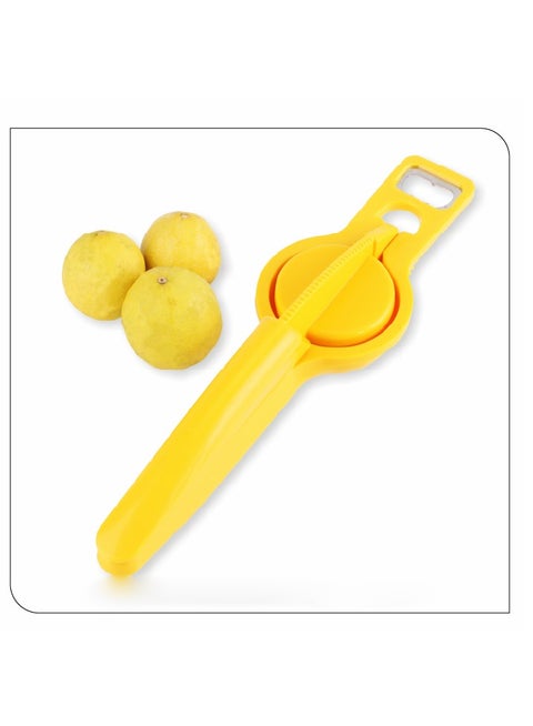 Lemon Squeezer - Handheld Lemon Juicer Squeezer - Easy to Use Citrus Juicer - Manual Press for Extracting the Most Juice Possible - Extracts Every Last Drop