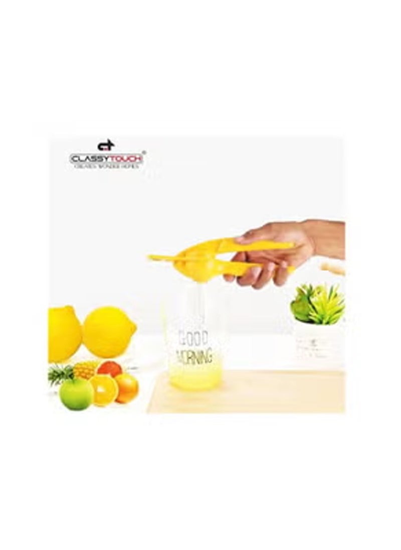 CLASSYTOUCH - Lemon Squeezer - Handheld Lemon Juicer Squeezer - Easy to Use Citrus Juicer - Manual Press for Extracting the Most Juice Possible - Extracts Every Last Drop - Image 1