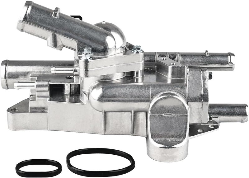 WMPHE Upgraded Aluminium Engine Coolant Thermostat Housing Replacement for Hyundai Sonata, Kia Rondo, and Kia Optima - Image 1