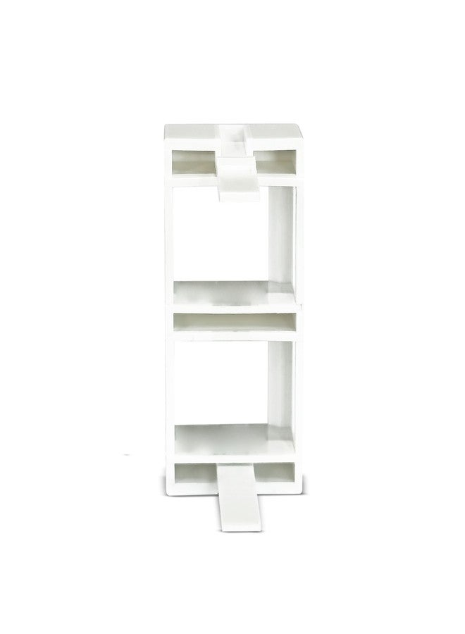 MX RJ45 CAT6/CAT6A Dual Data Port, 1 Module Network Socket Frame for 45×45 mm European & UK Modular Plates, LAN Ethernet Wall Connector for Structured Cabling Systems, Pack of 2 - Image 4
