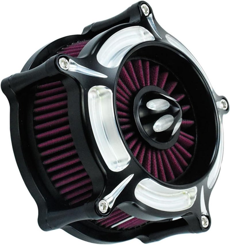DEMULAX Motorcycle CNC Air Filter Intake System - Image 5