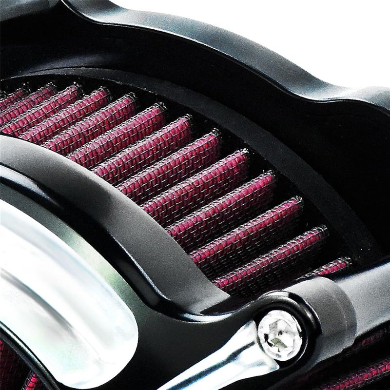 DEMULAX Motorcycle CNC Air Filter Intake System - Image 3