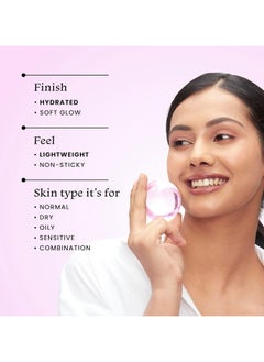 foxtale Nourishing Face Moisturizer with Niacinamide 24Hr Hydration Lightweight Non Sticky Soft Glowing Skin Men Women All Skin Types 100ml  - Image 4