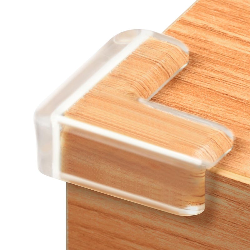 Gudui 20 Pack Corner Guards Corner Protectors For Baby Clear Corner Furniture & Edge Safety Bumper For Tables, Sharp Corners Baby Proofing, L-Shaped - Image 1