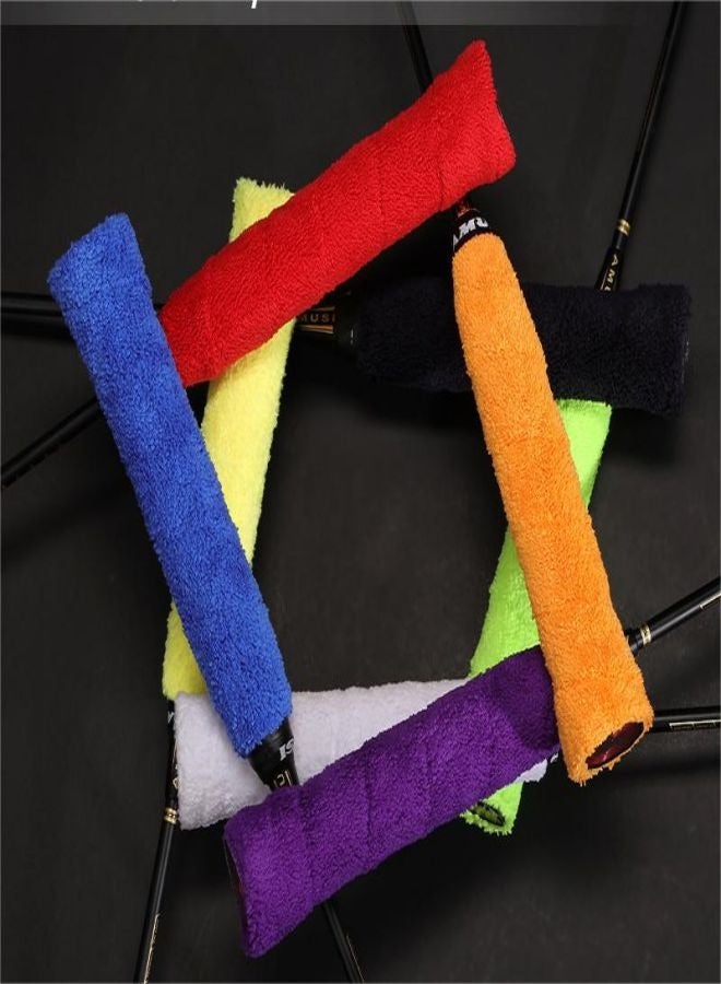 Ocean Racket Belt Badminton Hand Glue Outdoor Anti Slip Badminton Tennis Racket Handle Grip Bands Tape Sweat Band Red （1 pcs） - Image 3