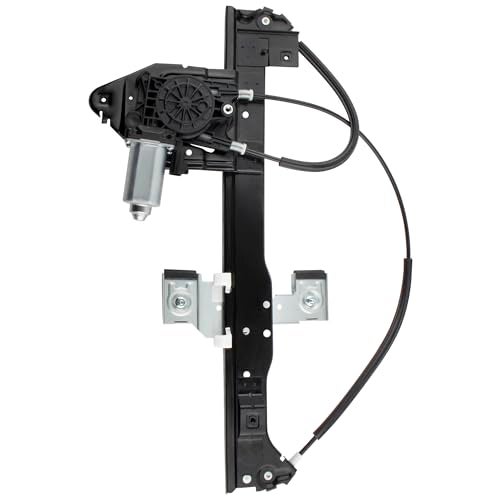WEDOAUTO 741893 Rear Right Passenger Side Power Window Regulator wMotor Fit For Chevrolet Trailblazer For GMC Envoy Buick Rainier For Isuzu Ascender For Saab 97x For Oldsmobile Bravada 10356993 - Image 1