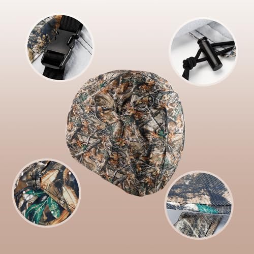 STenkl-D Outboard Motor Cover for Mercury, Heavy Duty Waterproof Boat Motor Cover with Mesh Vented, Fit 175HP, 200HP, 225HP, 175 PRO XS 4 Stroke V6 3.4L - Image 3