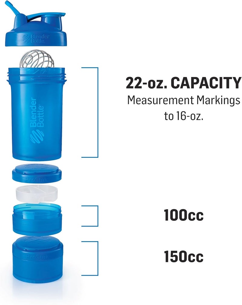 BlenderBottle Blender Bottle ProStak System with 22-Ounce and Twist n' Lock Storage 22-Ounce C01712 - Image 2